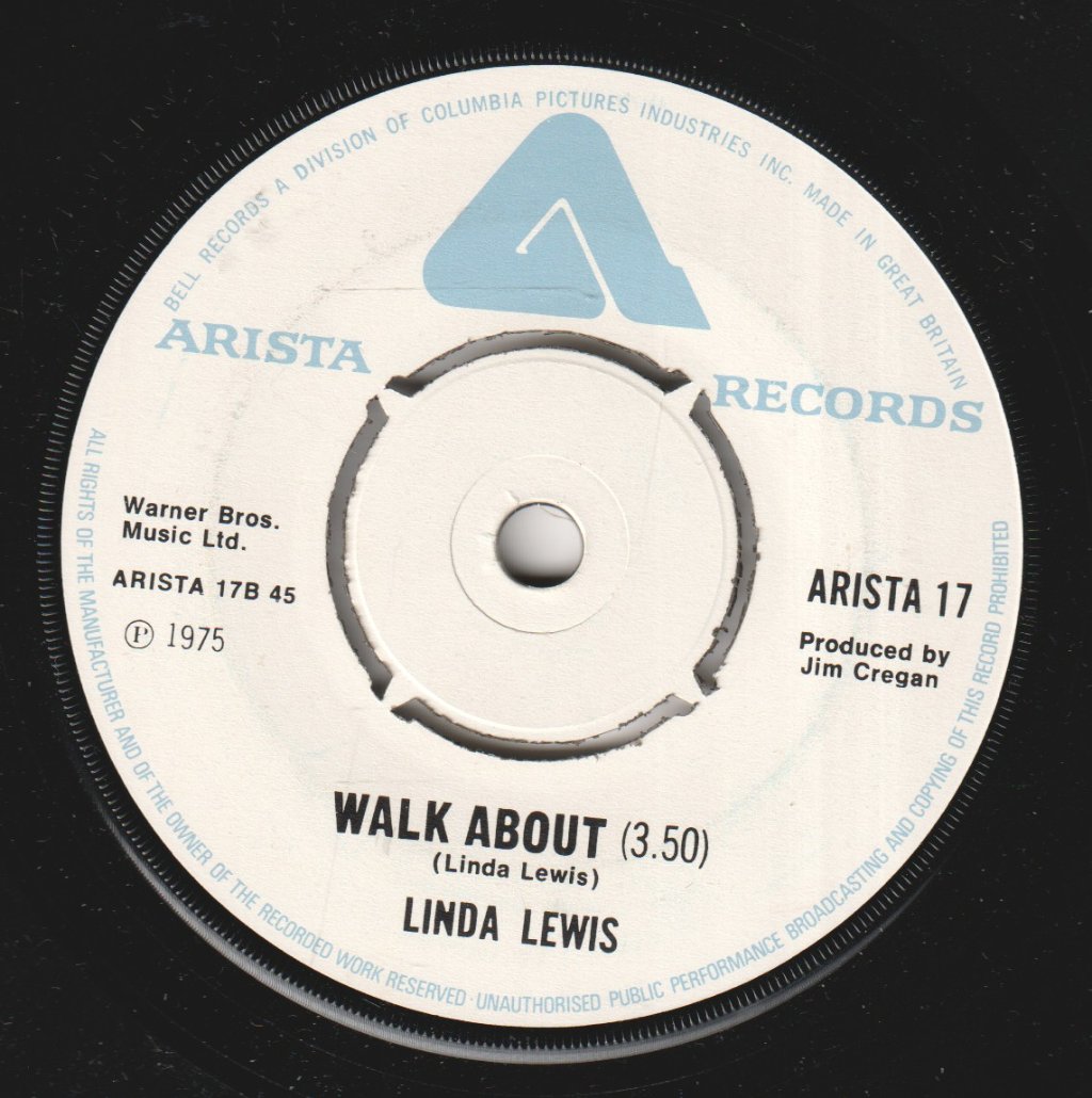 Linda Lewis - Walk About - 7 Inch