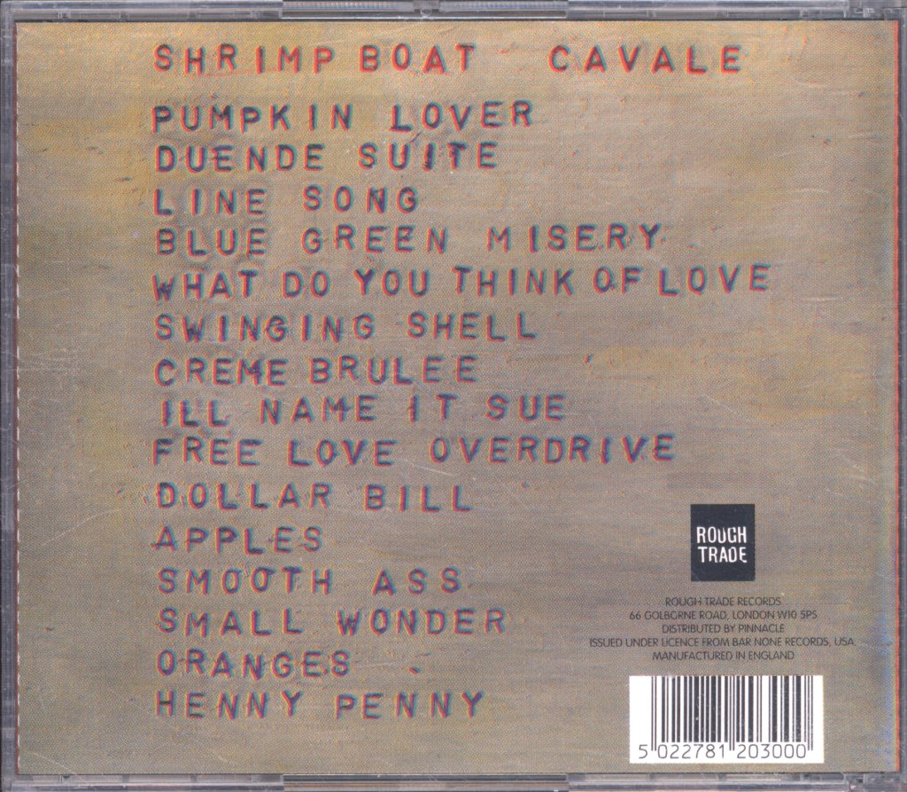 Shrimp Boat - Cavale - Cd