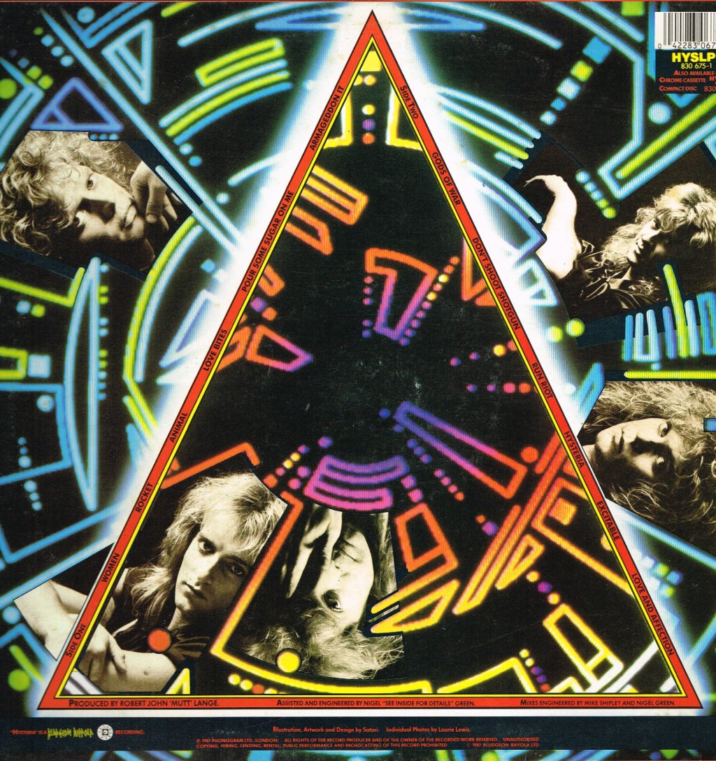 Def Leppard - Hysteria - Lp