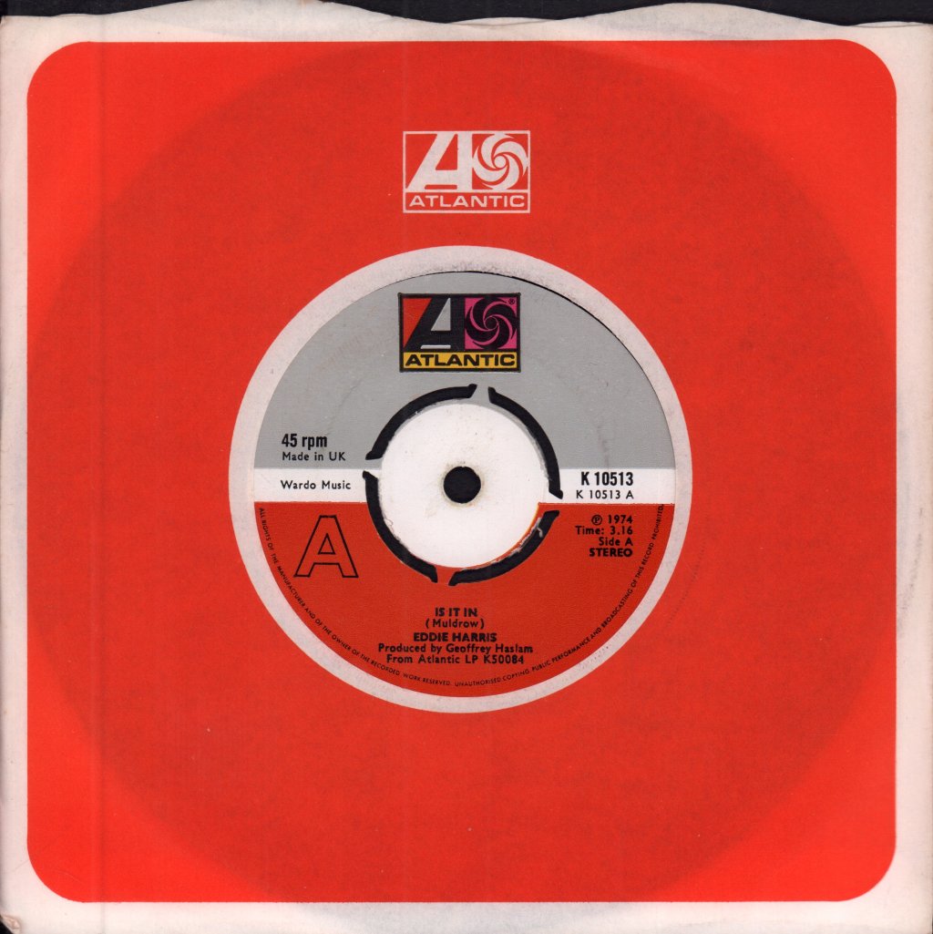 Eddie Harris - Is It In - 7 Inch