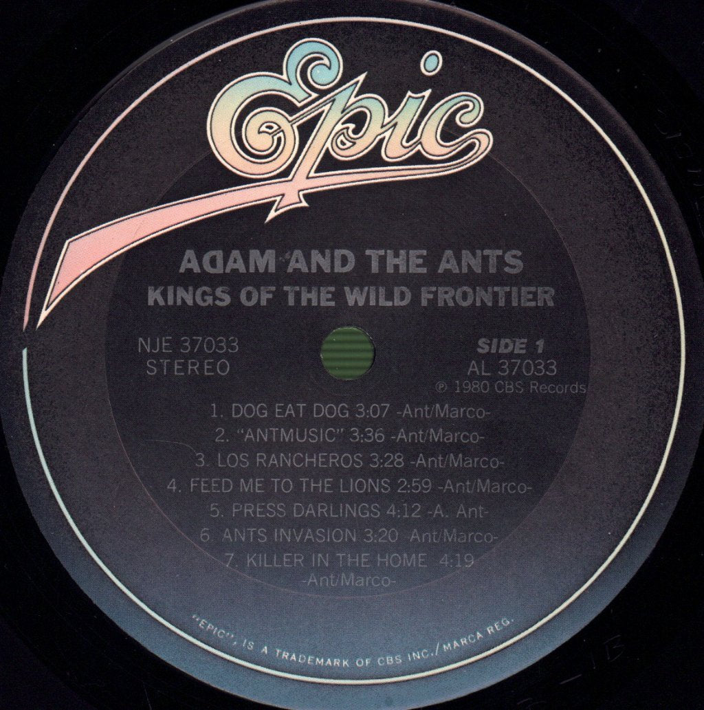 Adam And The Ants - Kings Of The Wild Frontier - Lp
