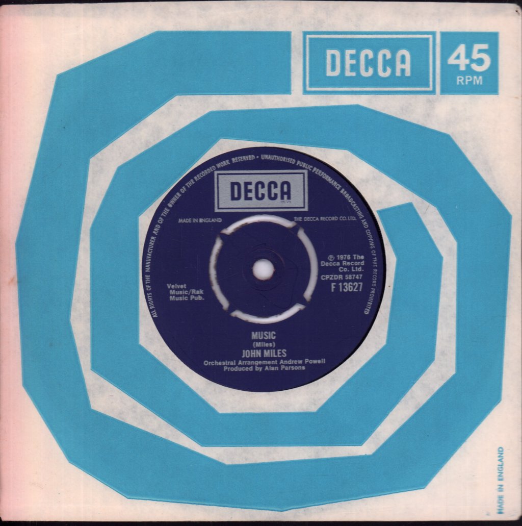John Miles - Music - 7 Inch