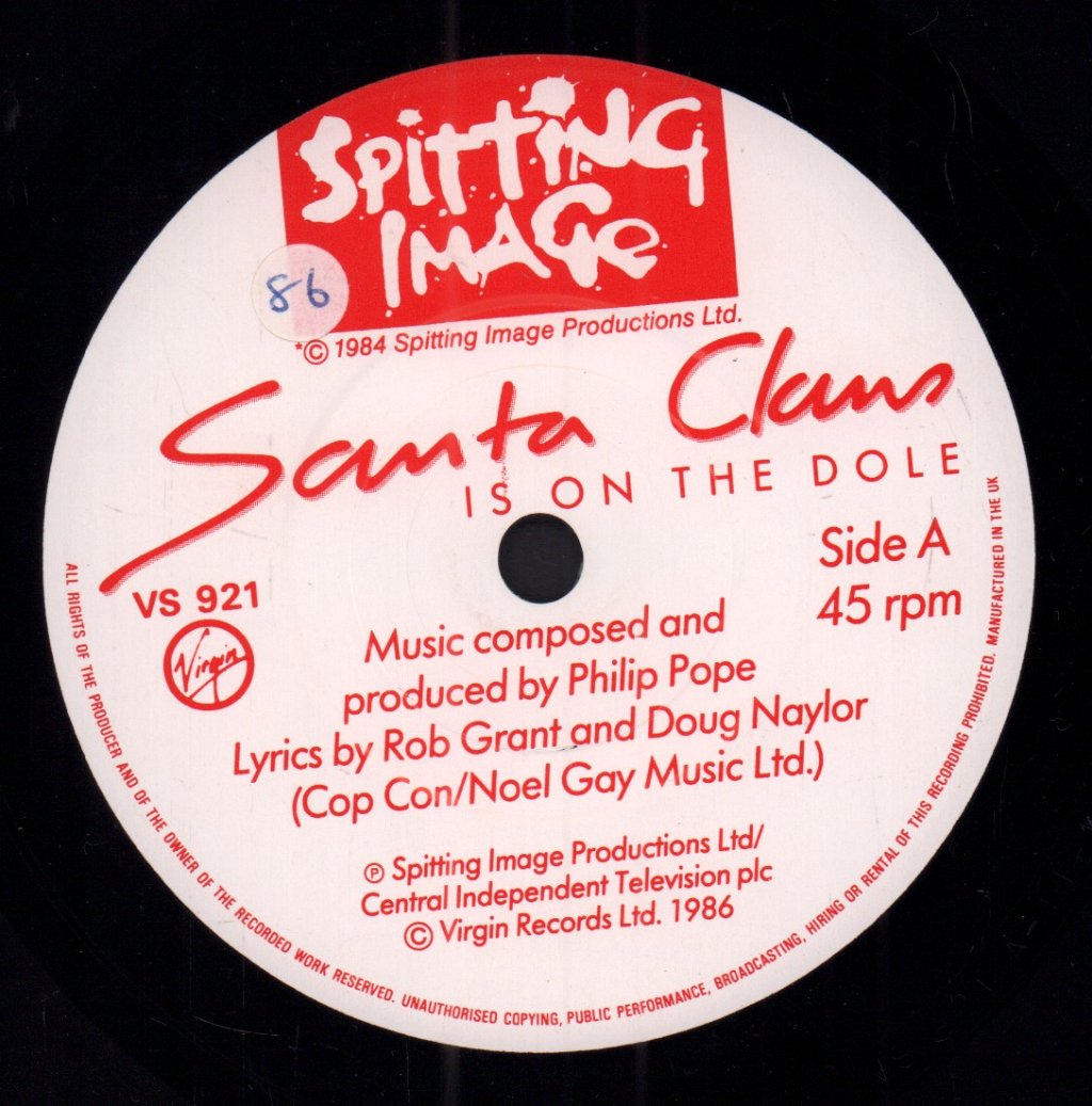 Spitting Image - Santa Claus Is On The Dole - 7 Inch