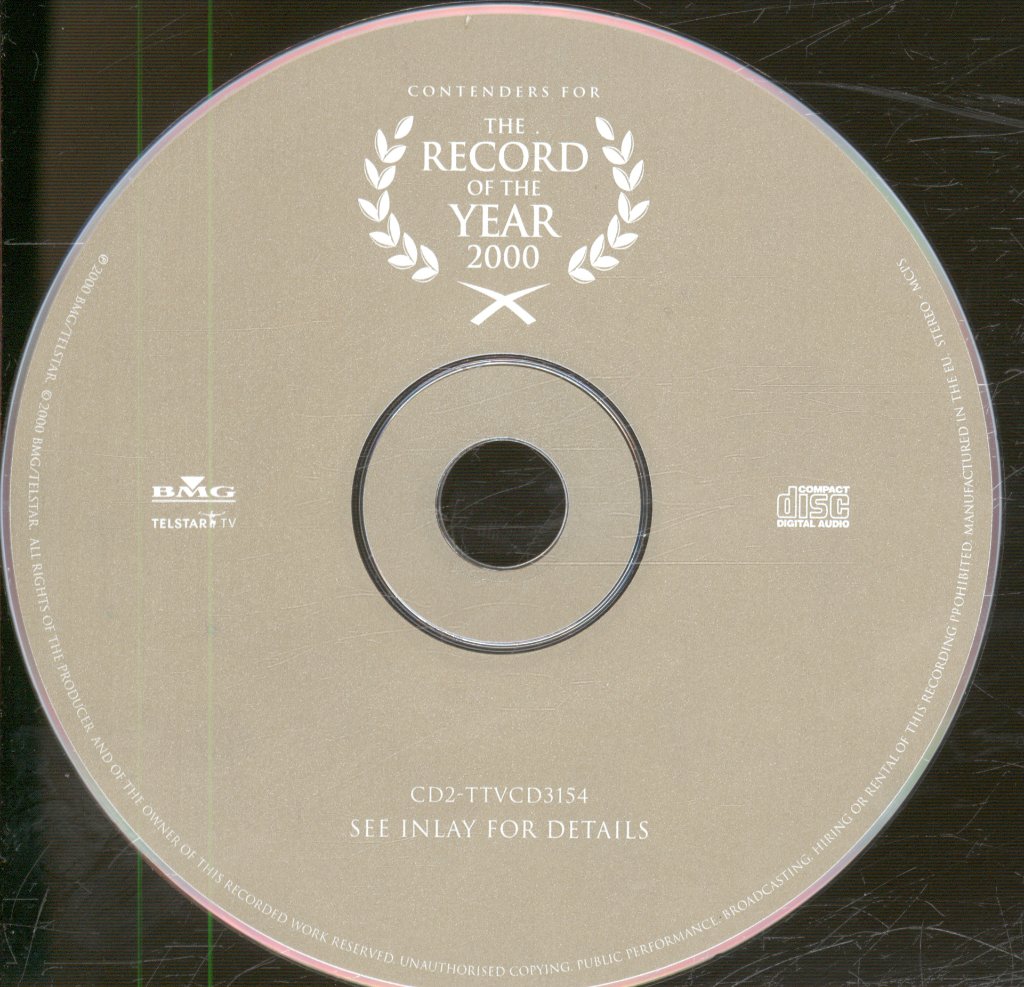 Various Artists - Contenders For The Record Of The Year 2000 - Double Cd