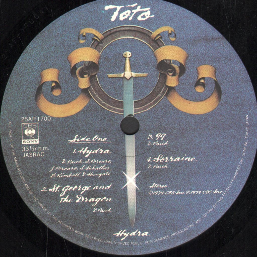 Toto - Hydra - Lp