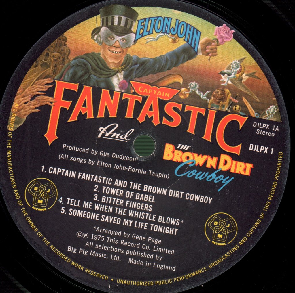 Elton John - Captain Fantastic - Lp