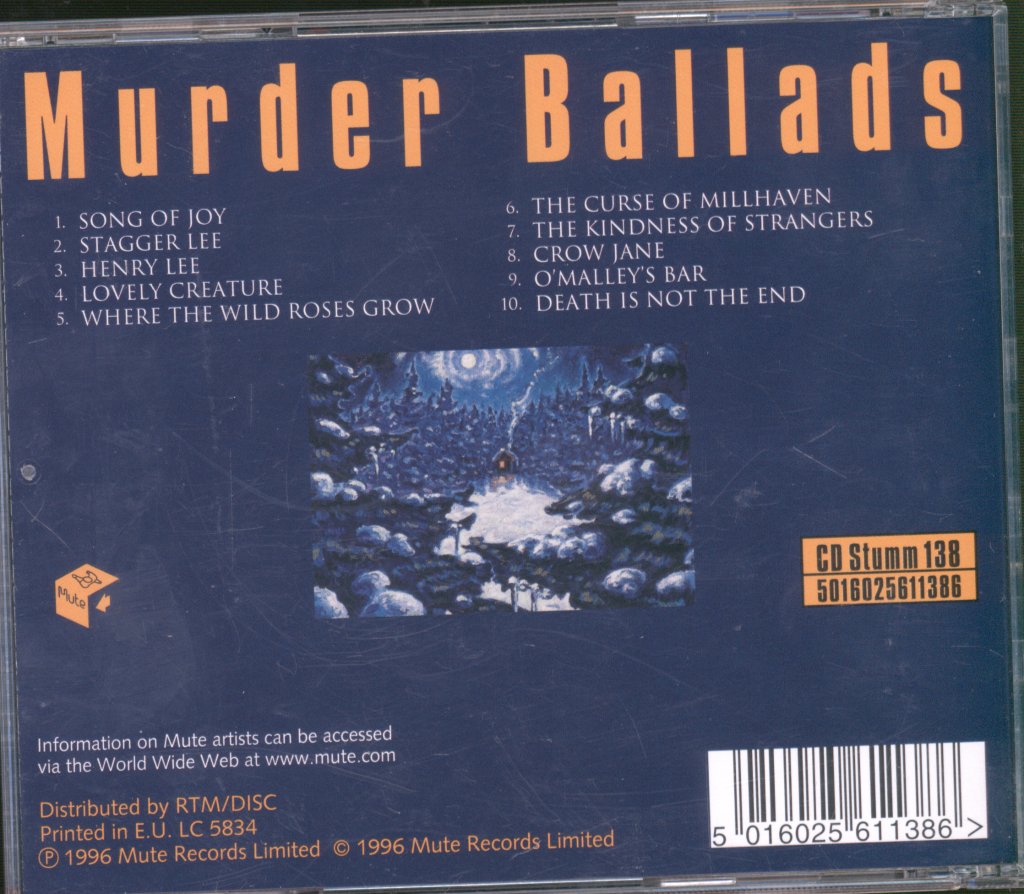 Nick Cave & The Bad Seeds - Murder Ballads - Cd