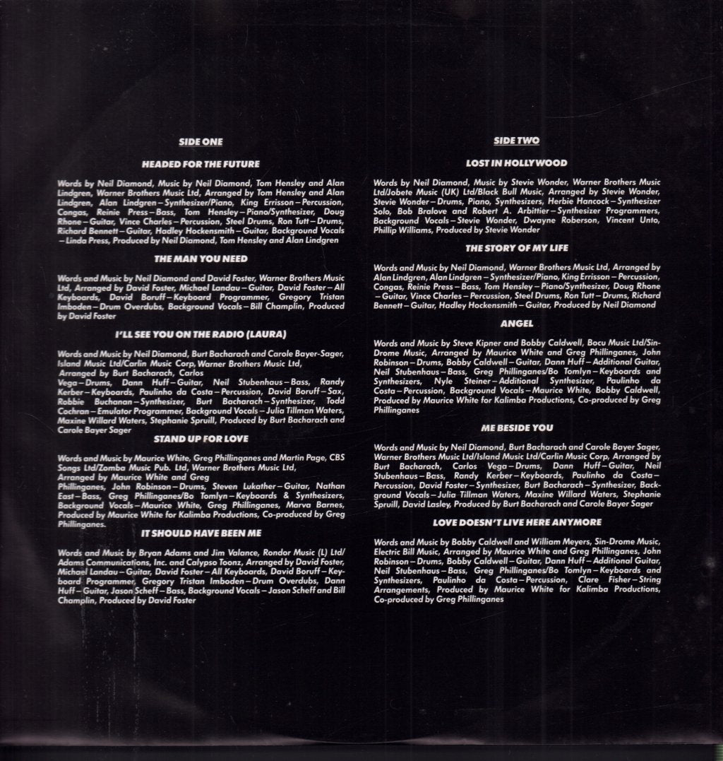 Neil Diamond - Headed For The Future - Lp