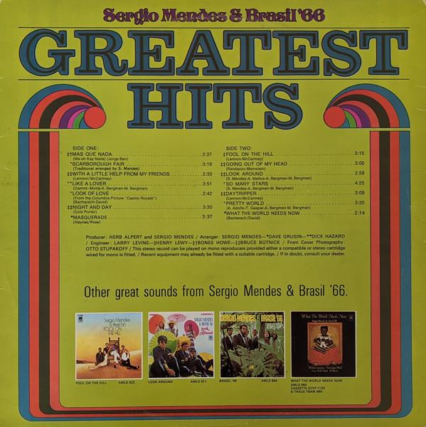Sérgio Mendes & Brasil '66 - Greatest Hits - Lp