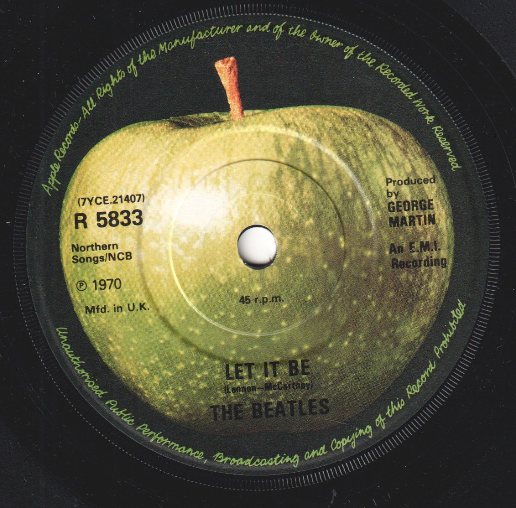 Beatles - Let It Be - 7 Inch