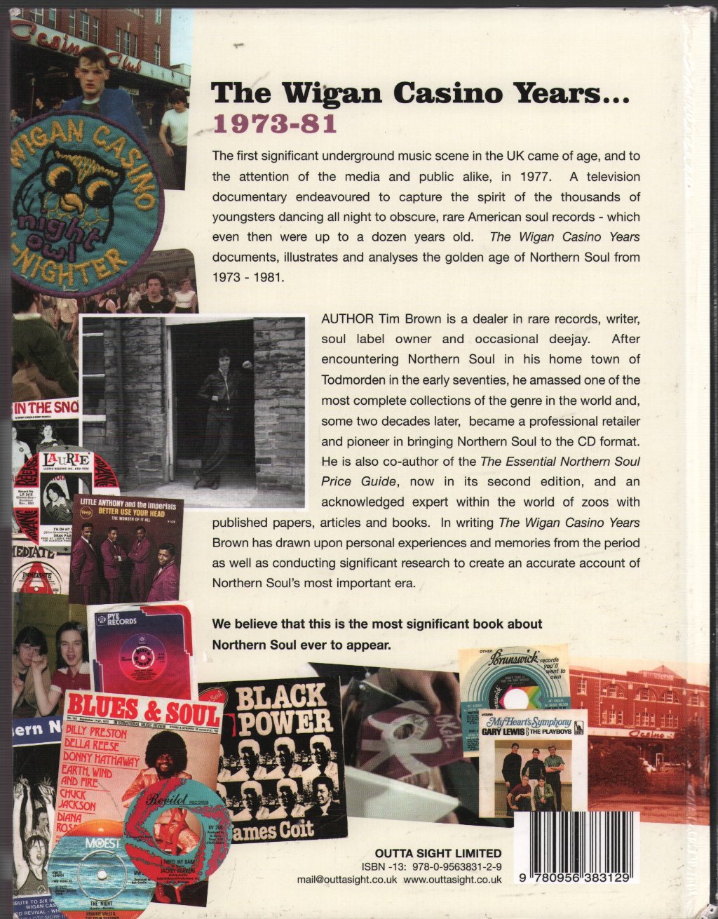 Tim Brown - Wigan Casino Years: Northern Soul The Essential Story 1973-81 - Book