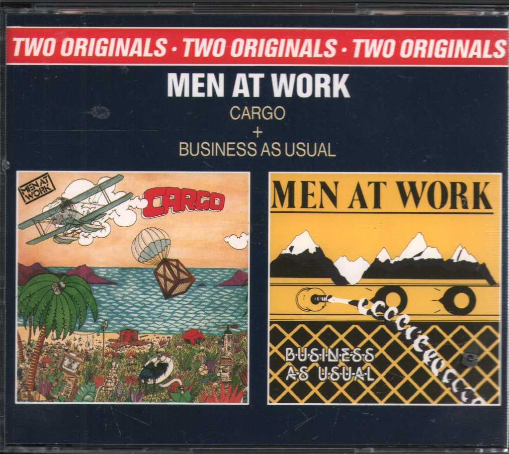 Men At Work - Cargo & Business As Usual - Two Originals - Cd Set