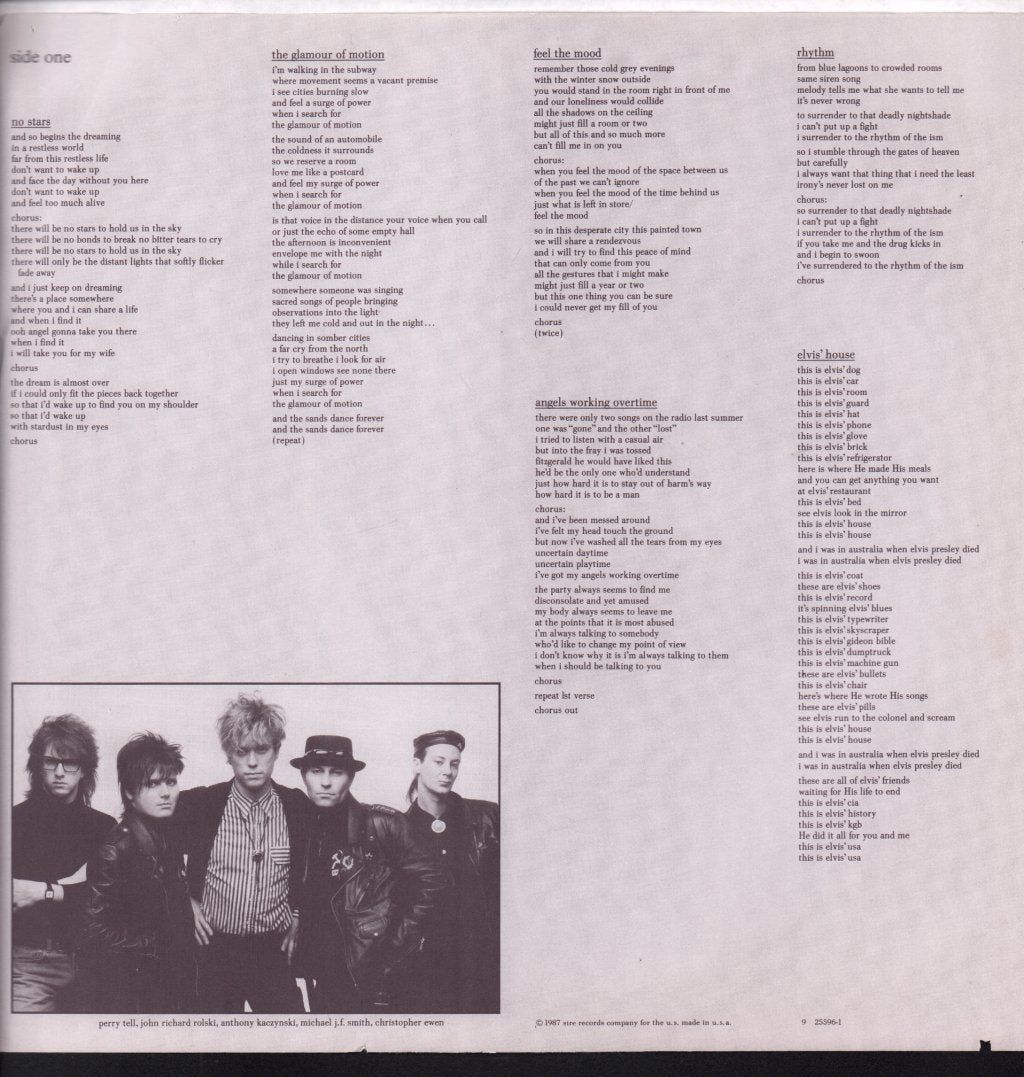 Figures On A Beach - Standing On Ceremony - Lp