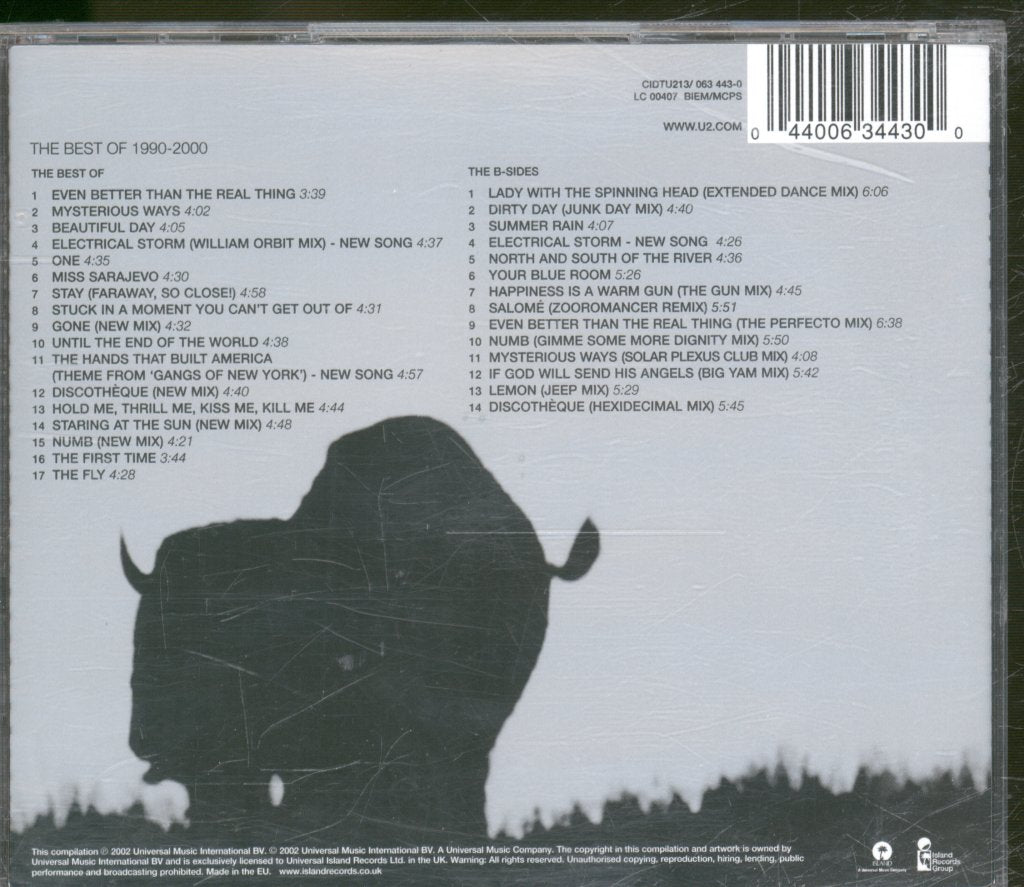 U2 - Best Of 1990-2000 - Double Cd