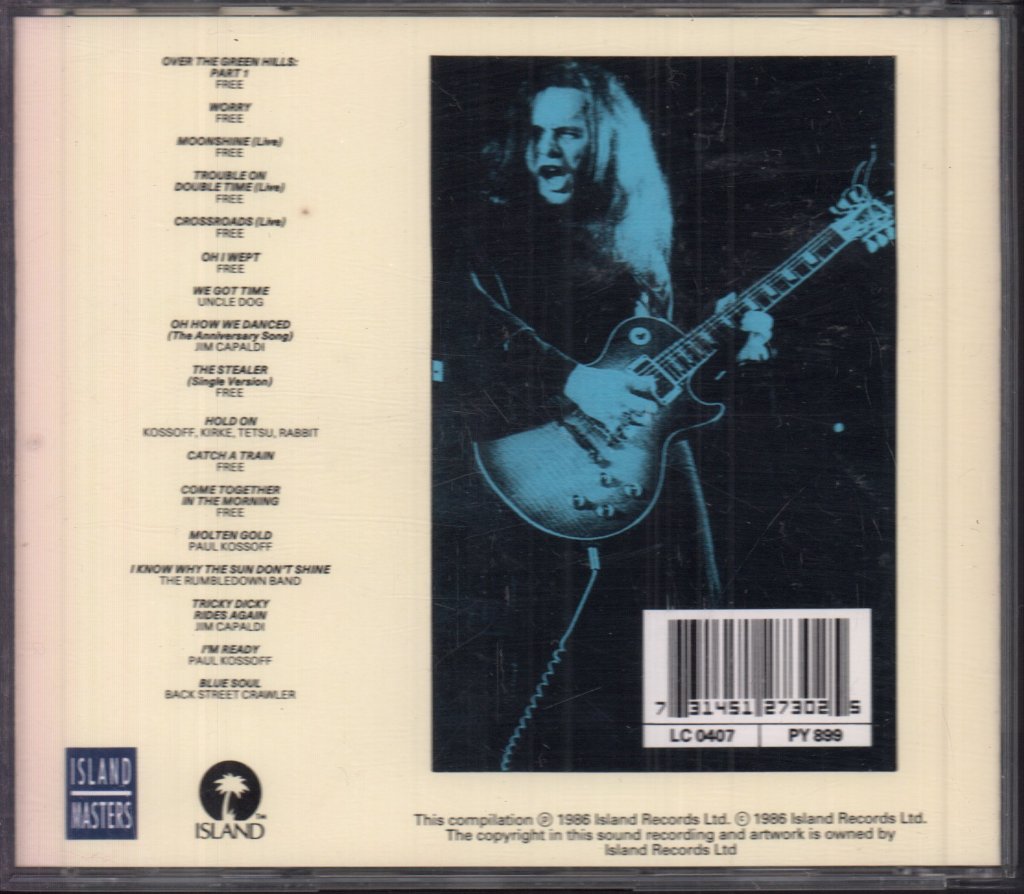 Paul Kossoff - Blue Soul - Cd