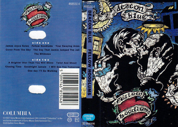 Deacon Blue - Fellow Hoodlums - Cassette
