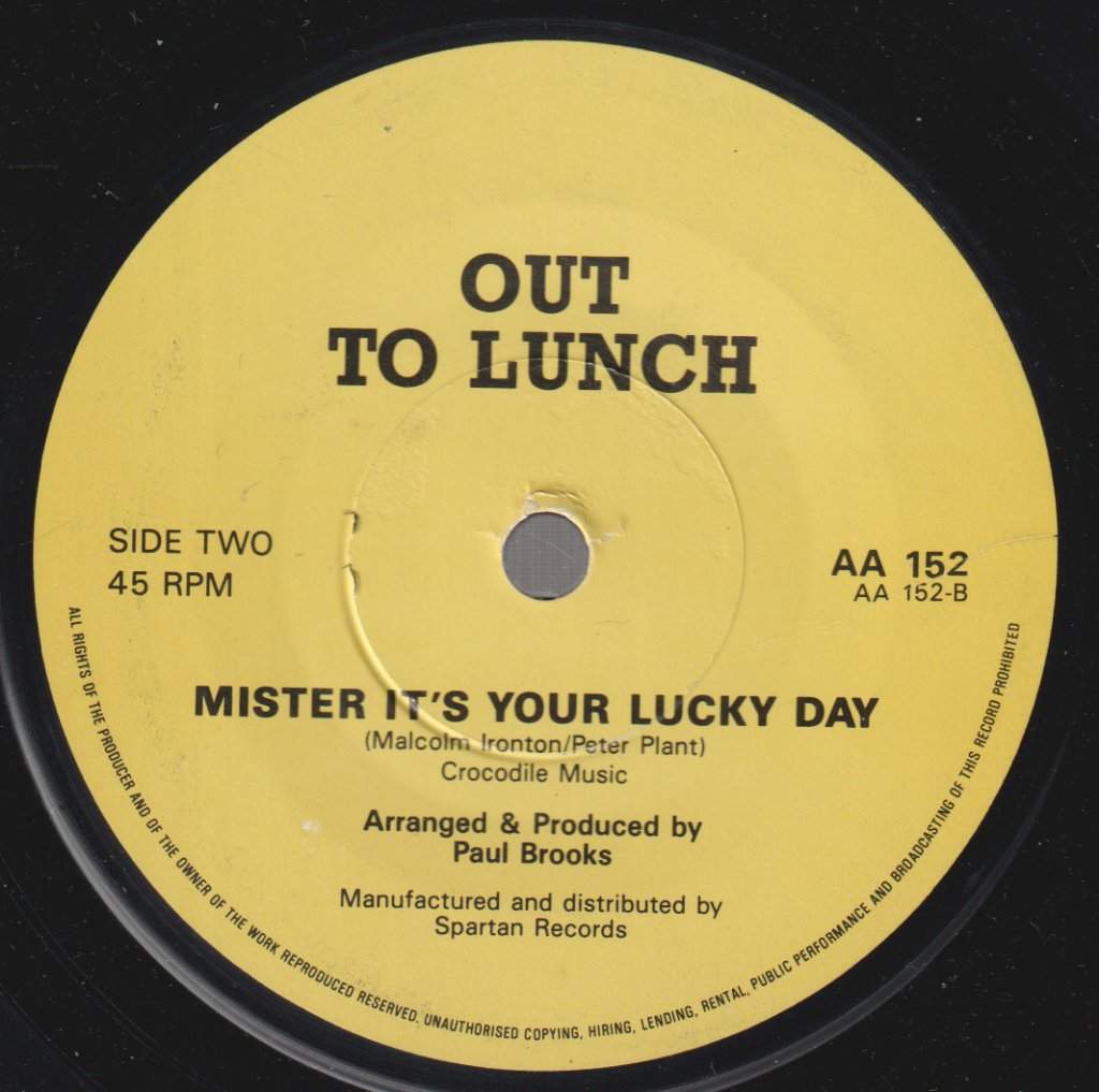 Out To Lunch - My Very Very Very Very Very Best Friend - 7 Inch