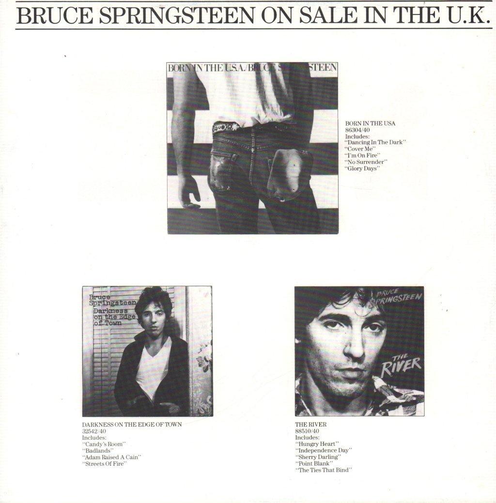 Bruce Springsteen - Born In The Usa - Lp