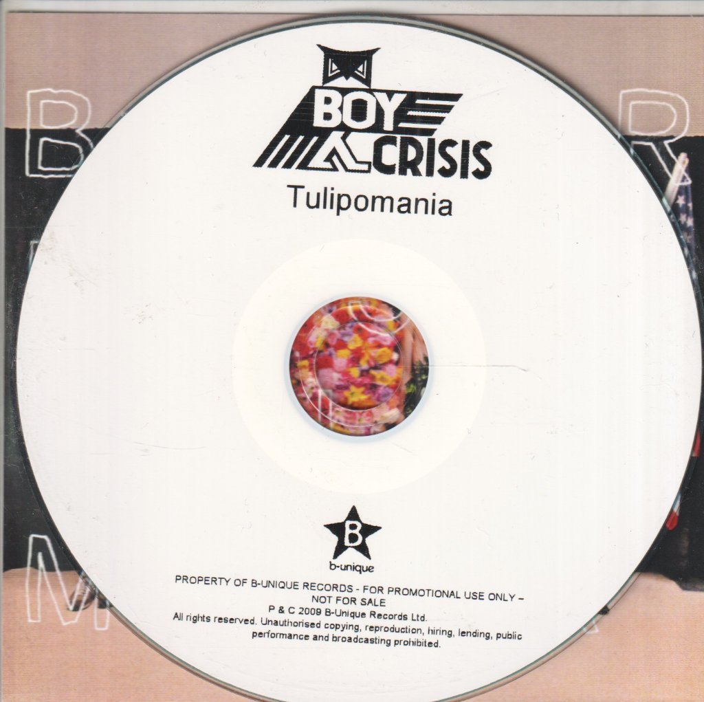 Boy Crisis - Tulipomania - Cdr