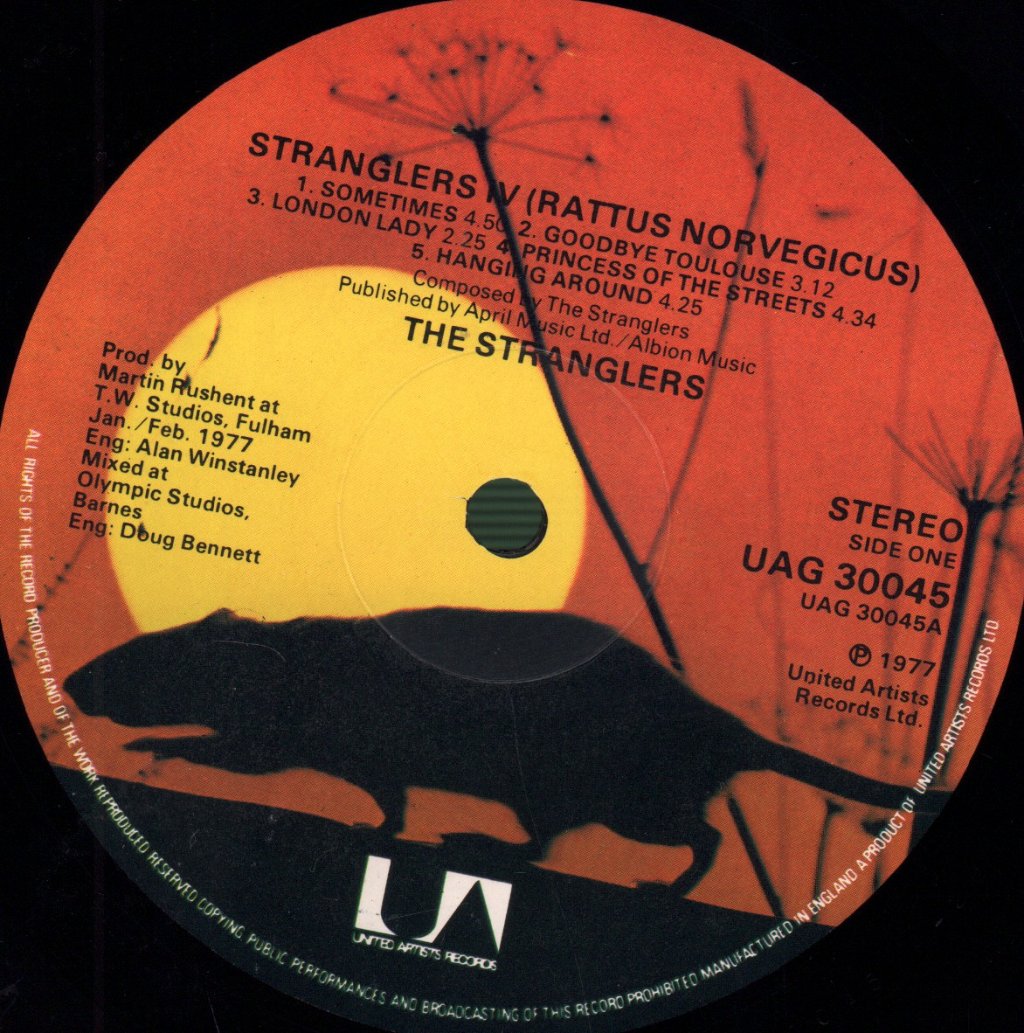 Stranglers - IV Rattus Norvegicus - Lp