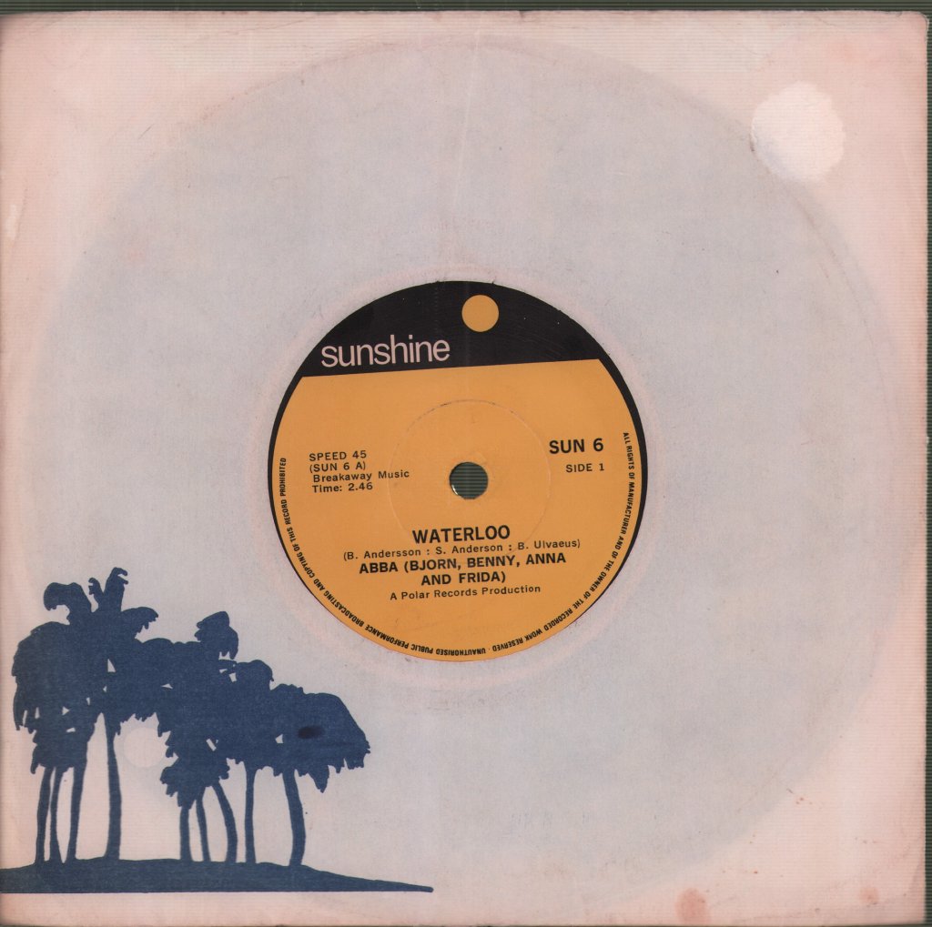 ABBA - Waterloo - 7 Inch