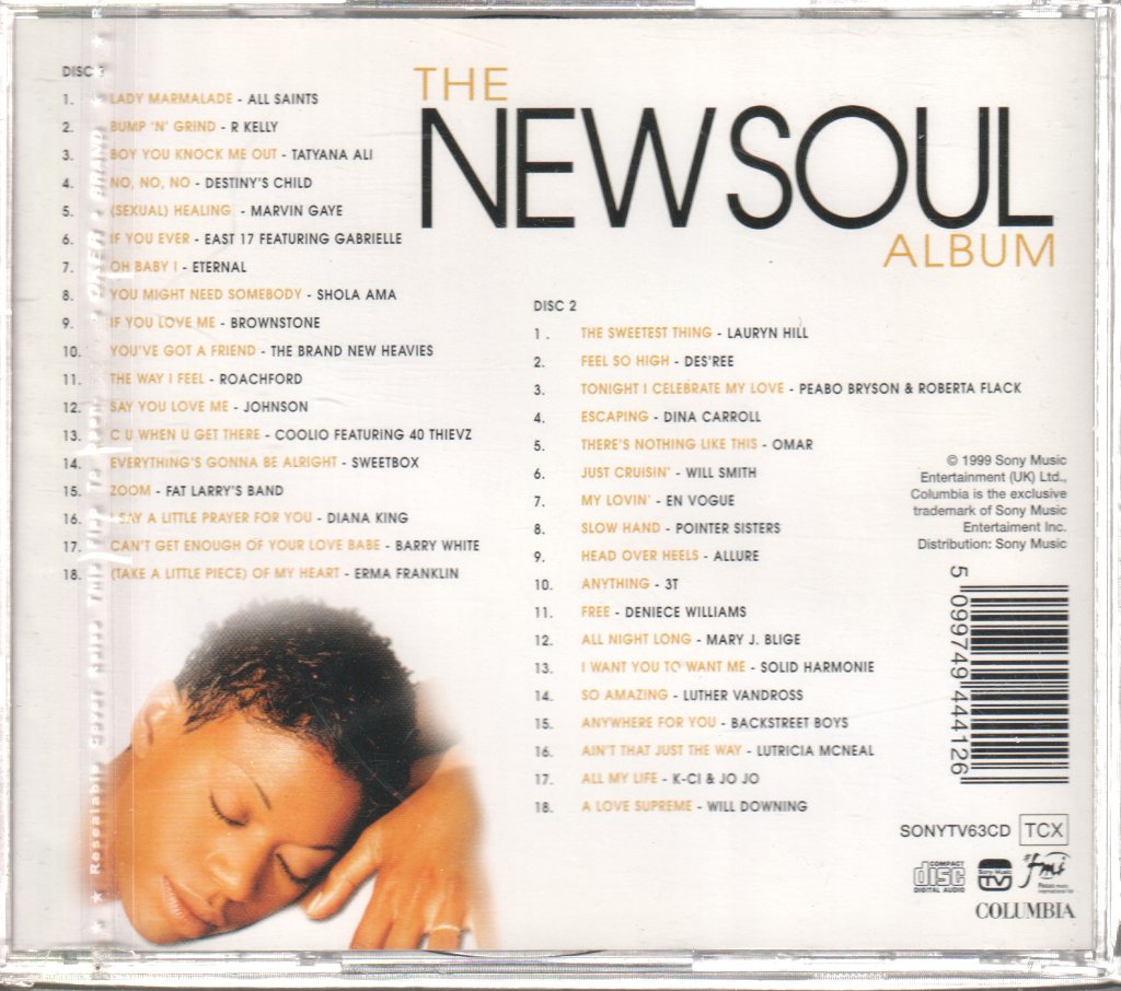 Various Artists - New Soul Album - Double Cd