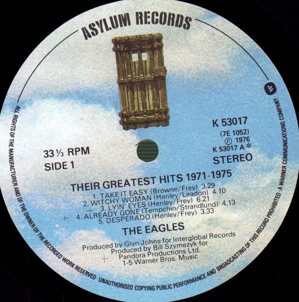 Eagles - Their Greatest Hits 1971-1975 - Lp