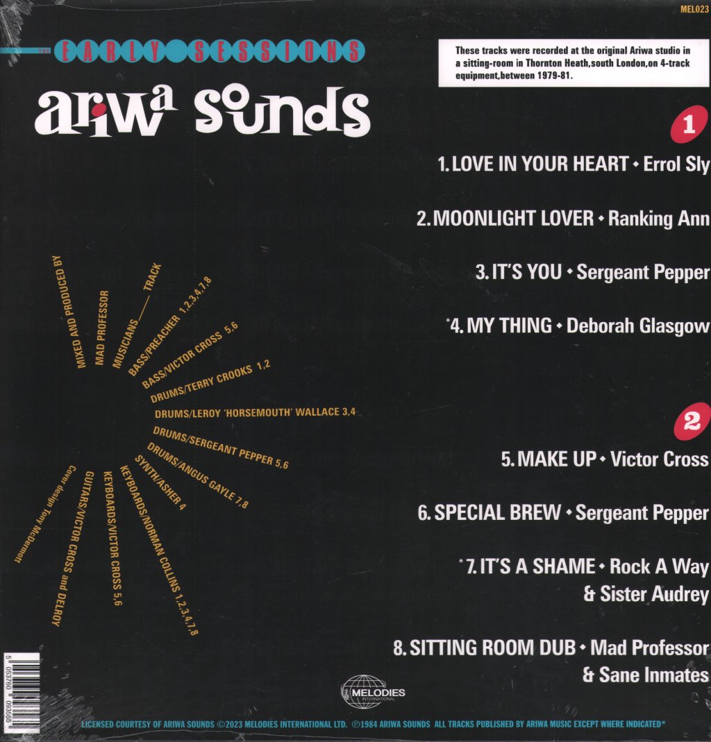 Mad Professor - Ariwa Sounds: The Early Sessions - Lp