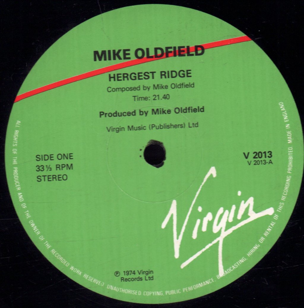 Mike Oldfield - Hergest Ridge - Lp