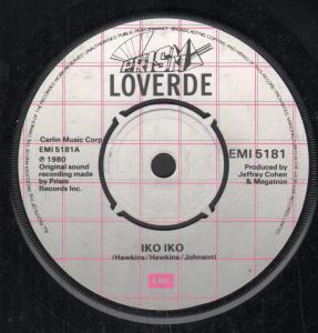 Loverde - Iko Iko - 7 Inch