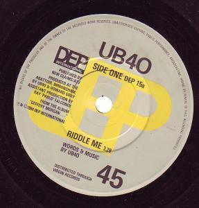 UB40 - Riddle Me - 7 Inch