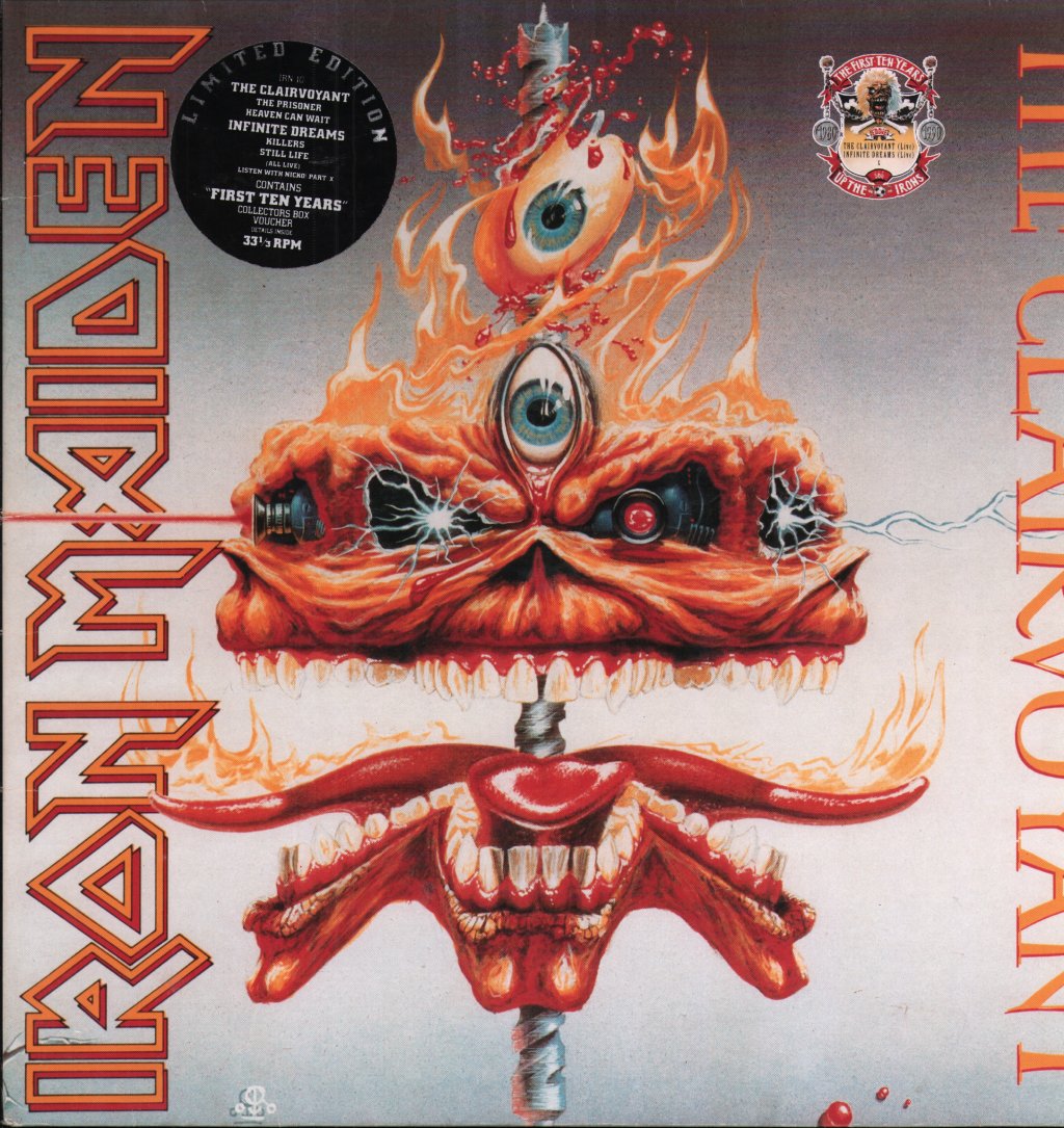 Iron Maiden - Clairvoyant · Infinite Dreams - Double 12 Inch