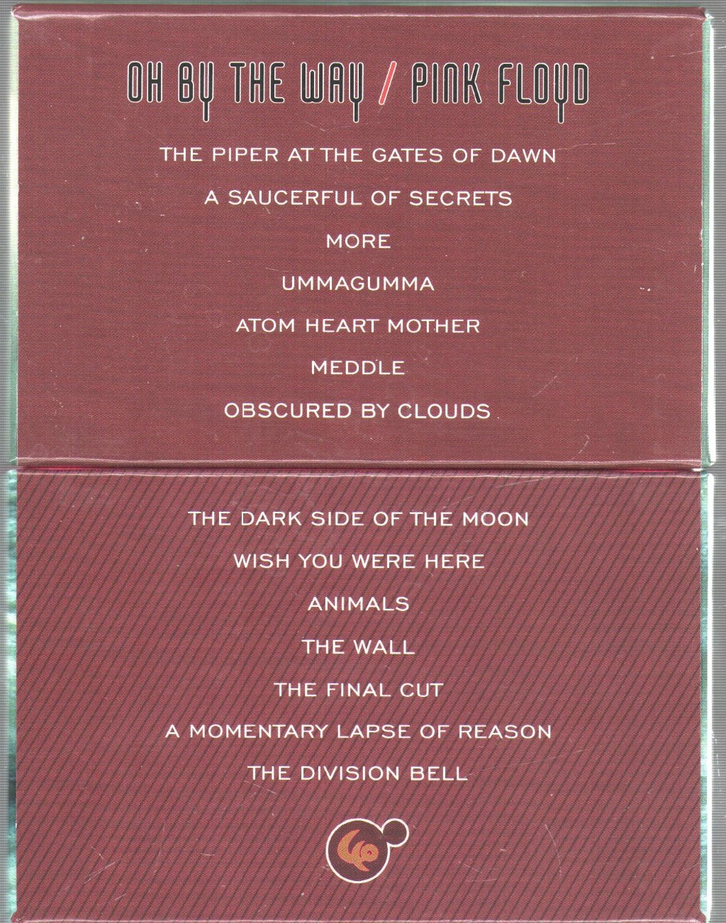 Pink Floyd - Oh By The Way - Cd Box Set
