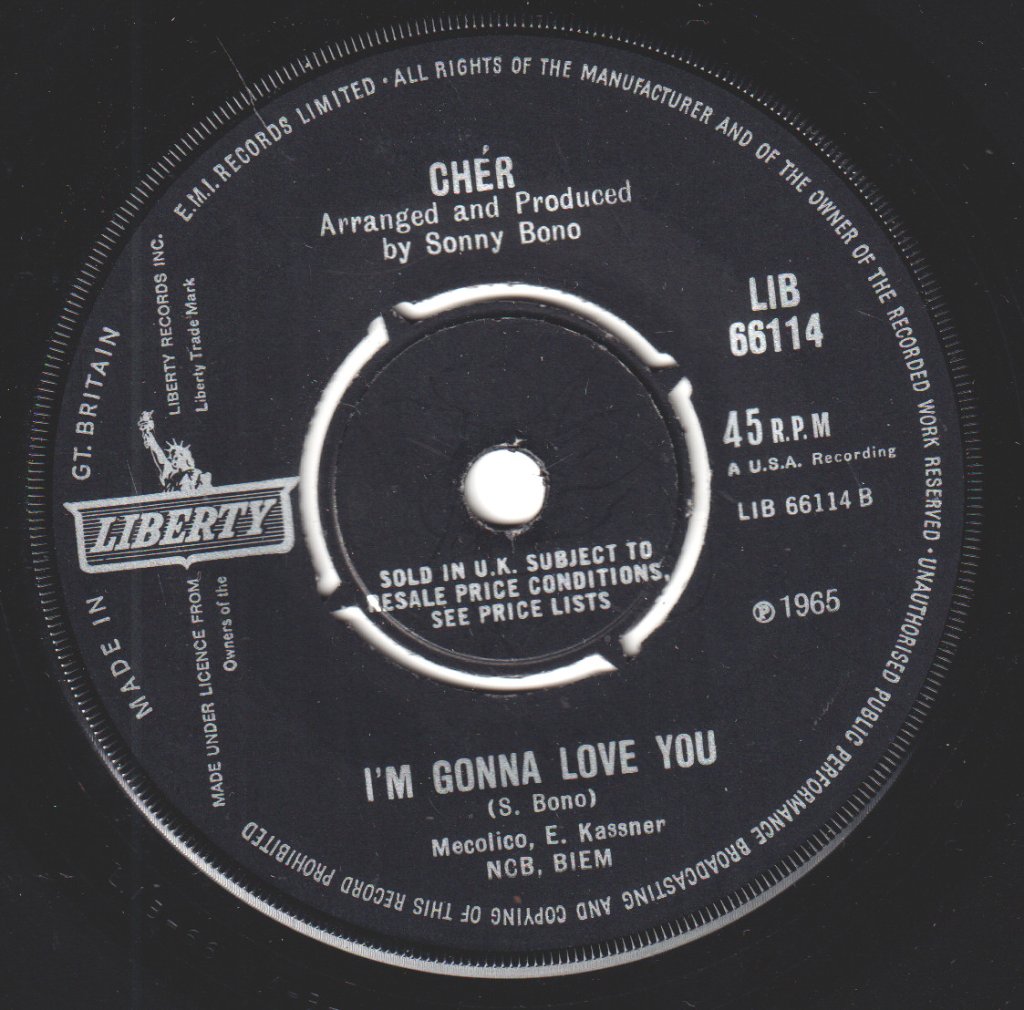 Cher - All I Really Want To Do - 7 Inch