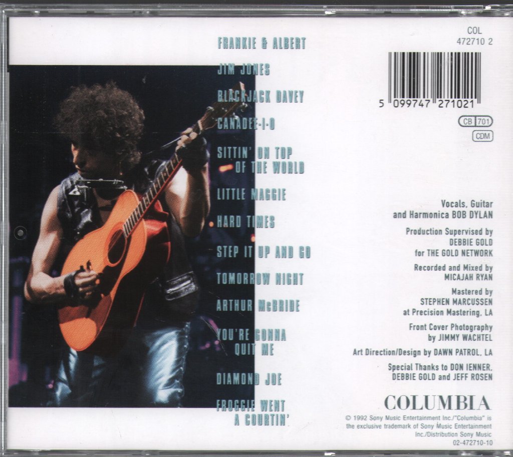 Bob Dylan - Good As I Been To You - Cd