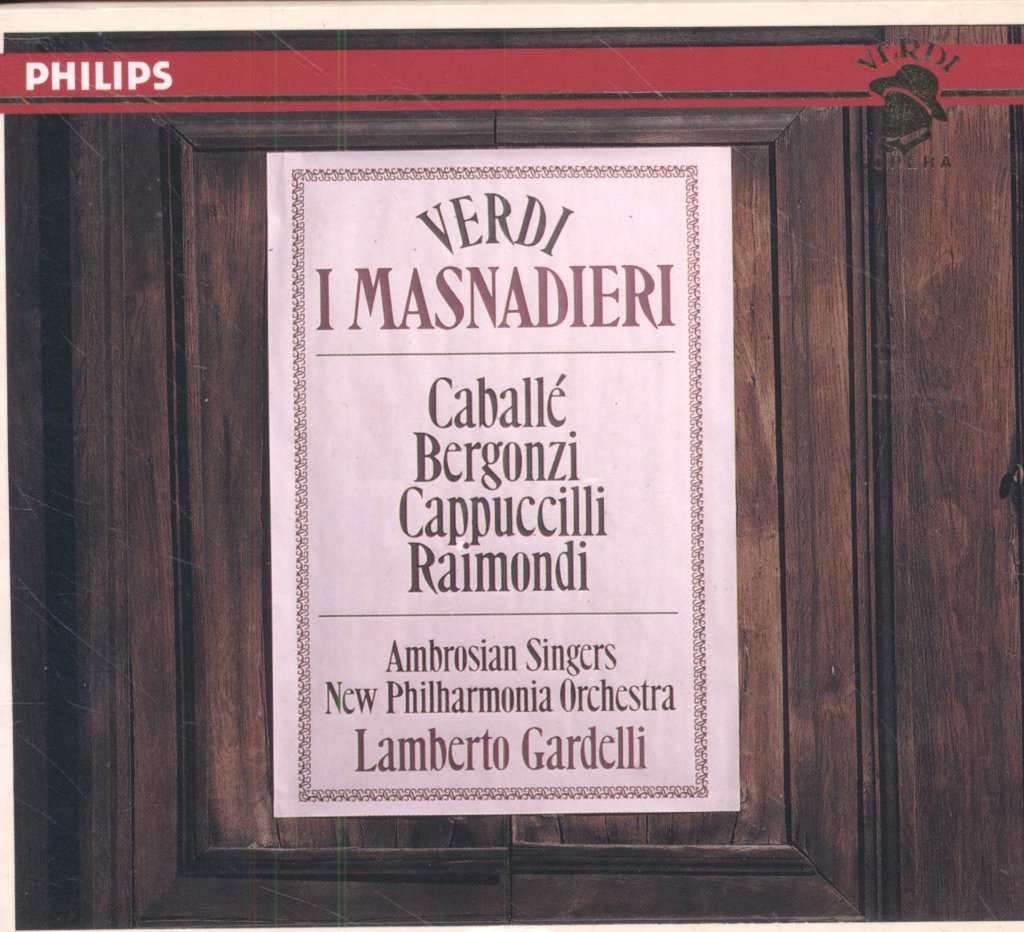New Philharmonia Orchestra, Lamberto Gardelli - Verdi - I Masnadieri - Cd Set
