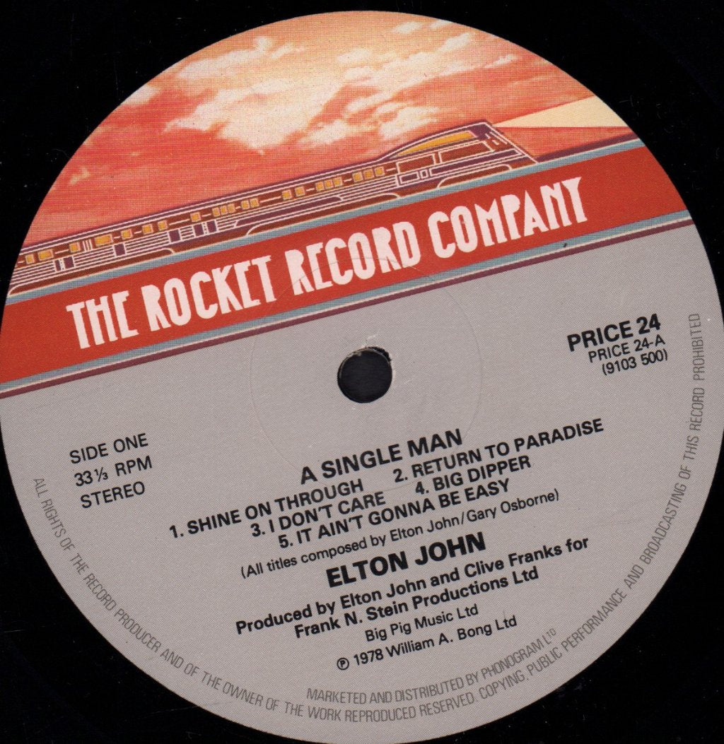Elton John - A Single Man - Lp