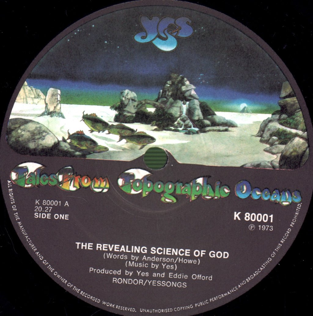 Yes - Tales From Topographic Oceans - Double Lp