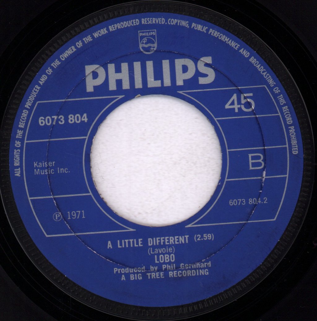 Lobo - California Kid And Reemo - 7 Inch