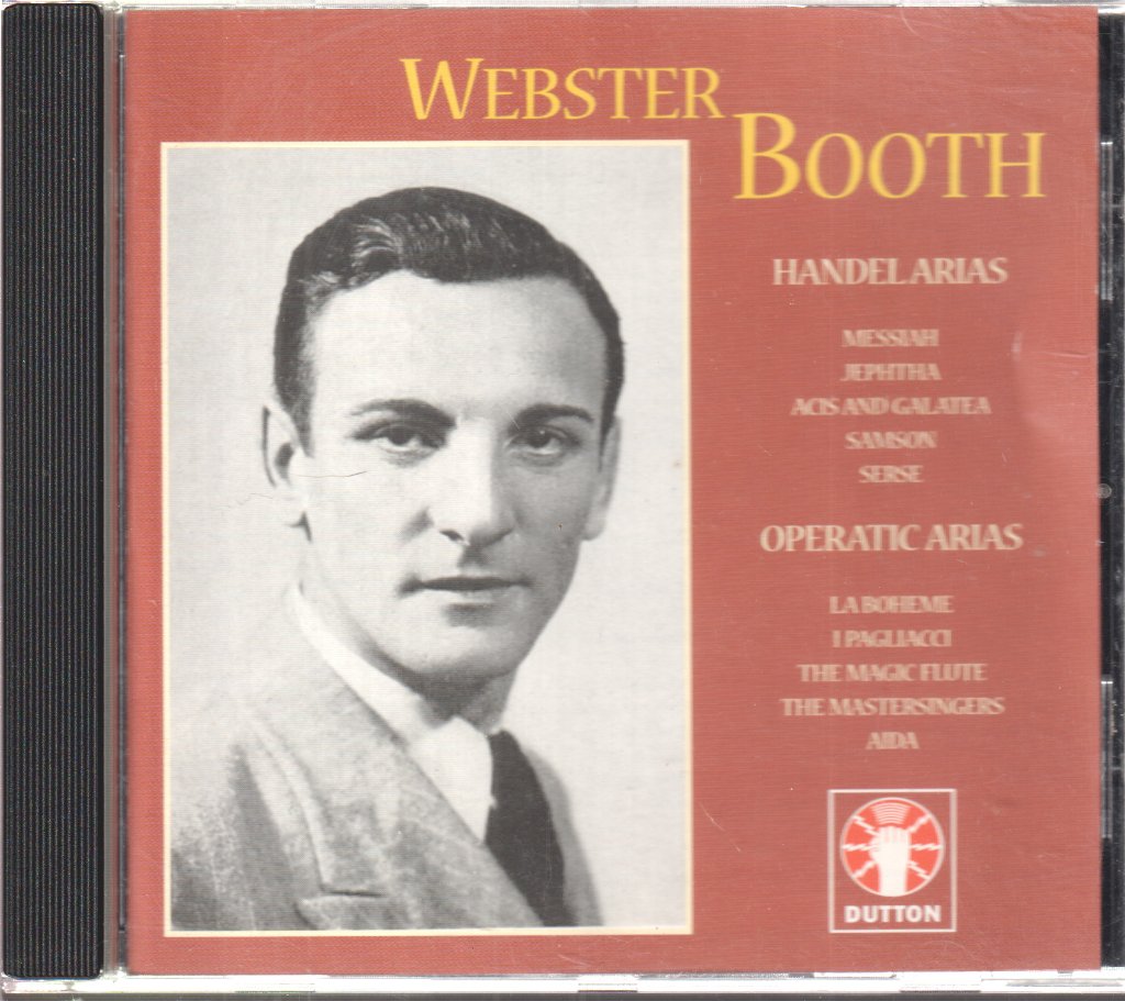 Webster Booth - Handel Arias / Operatic Arias - Cd