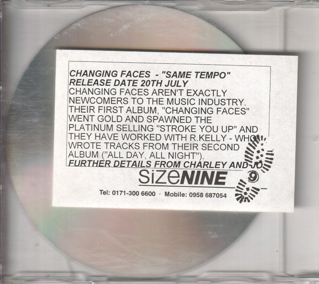 Changing Faces - Same Tempo - Cd