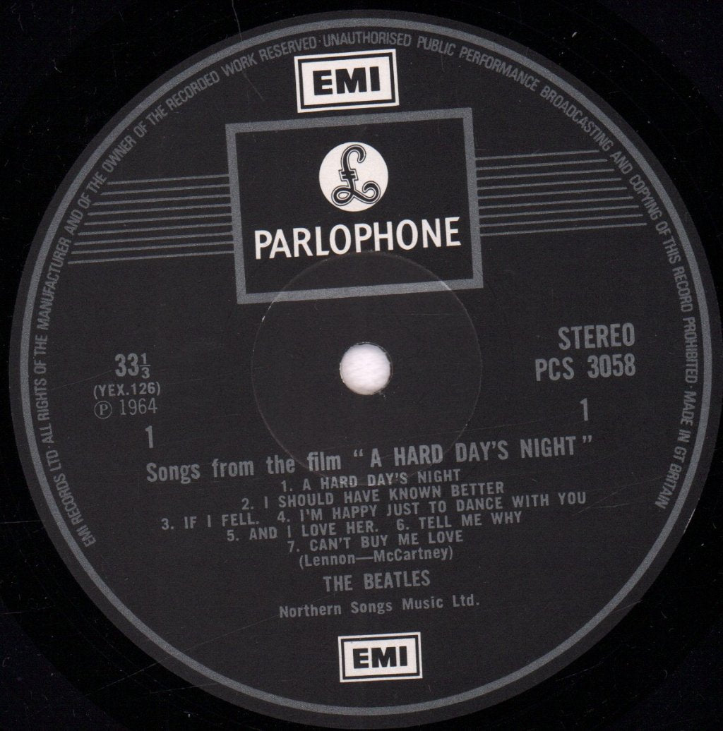 Beatles - A Hard Day's Night - Lp