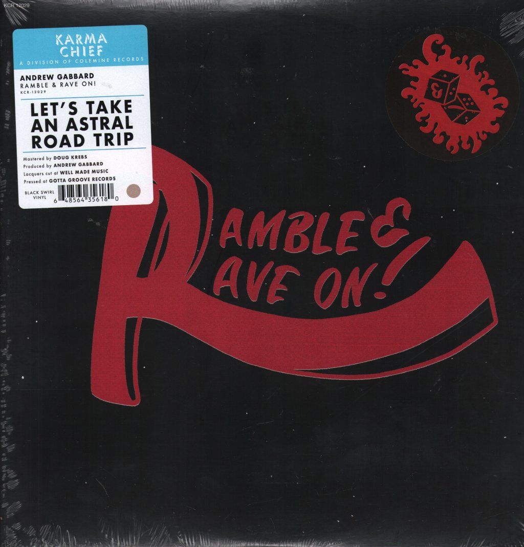 Andrew Gabbard - Ramble & Rave On! - Lp