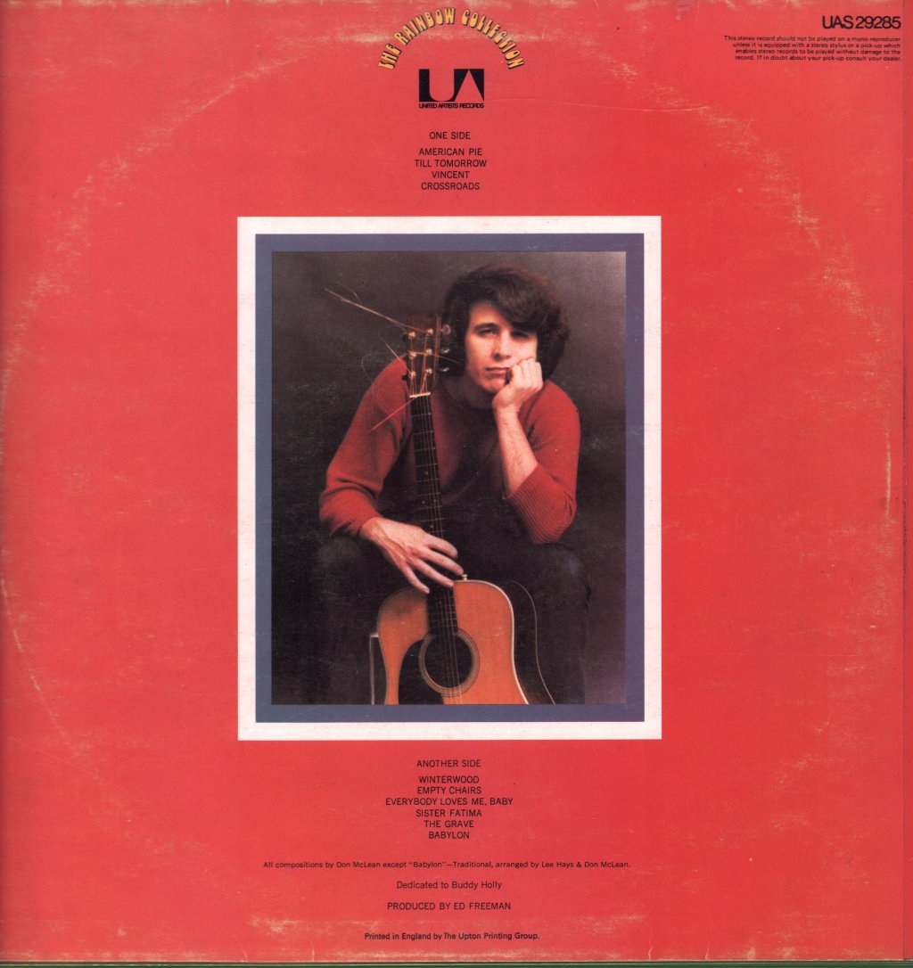 Don McLean - American Pie - Lp