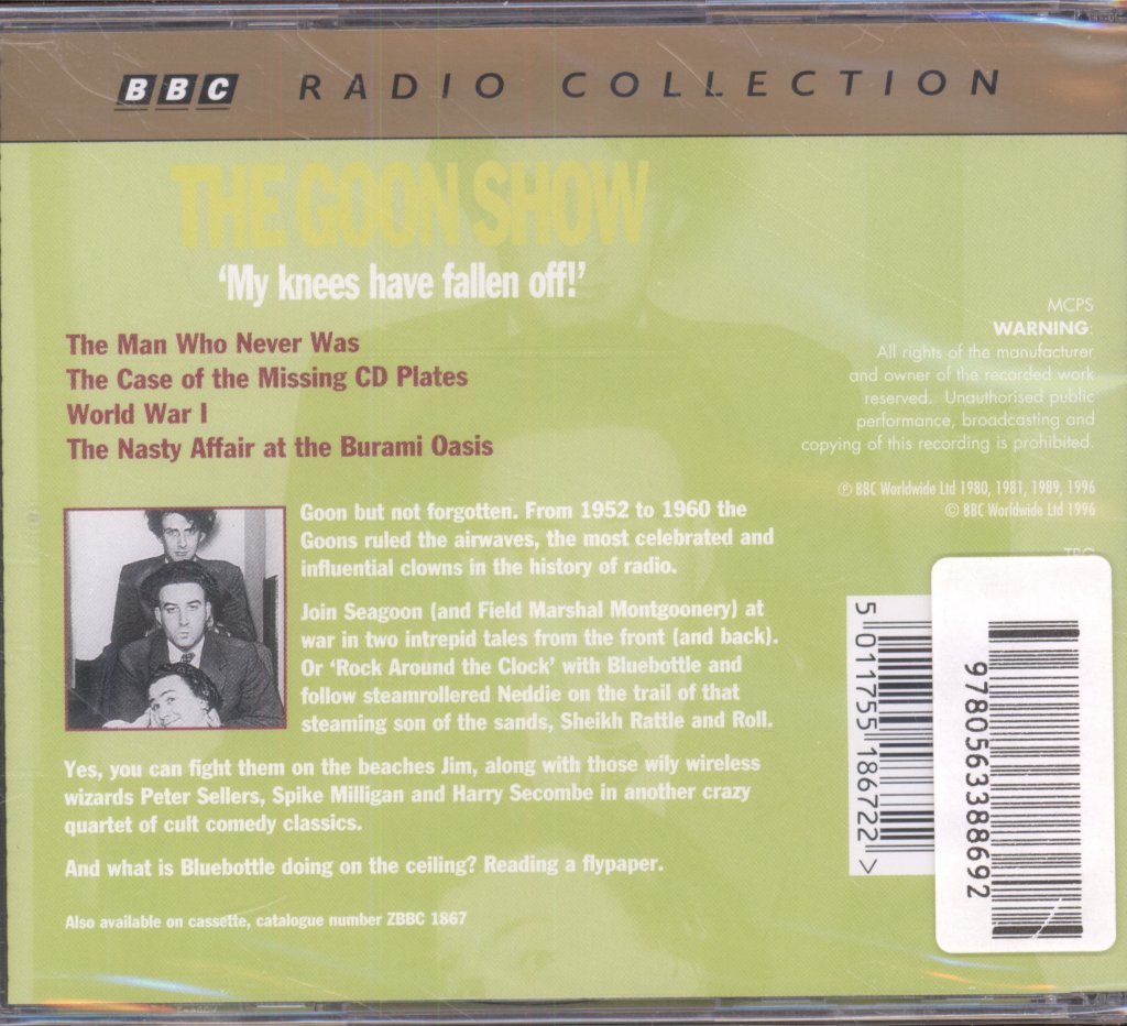 Goons - Goon Show 'My Knees Have Fallen Off!' - Double Cd