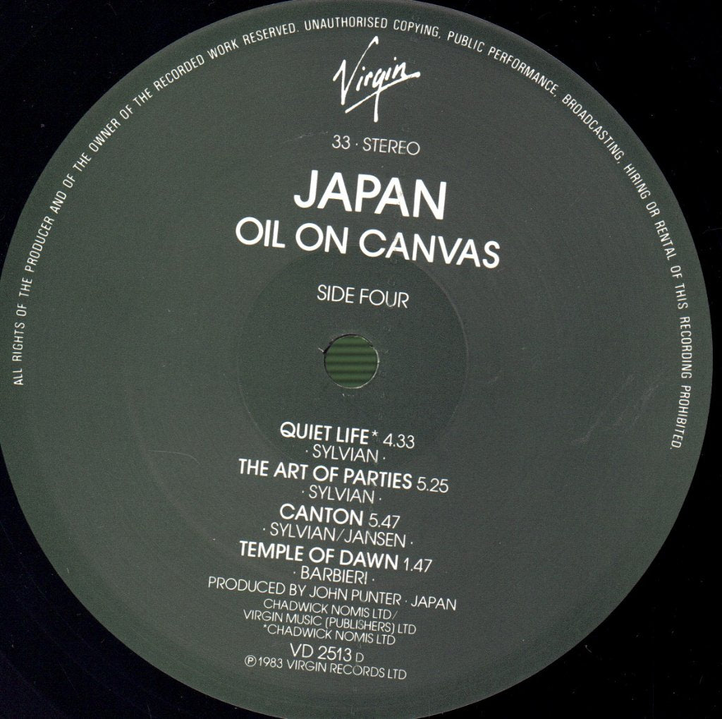 Japan - Oil On Canvas - Double Lp