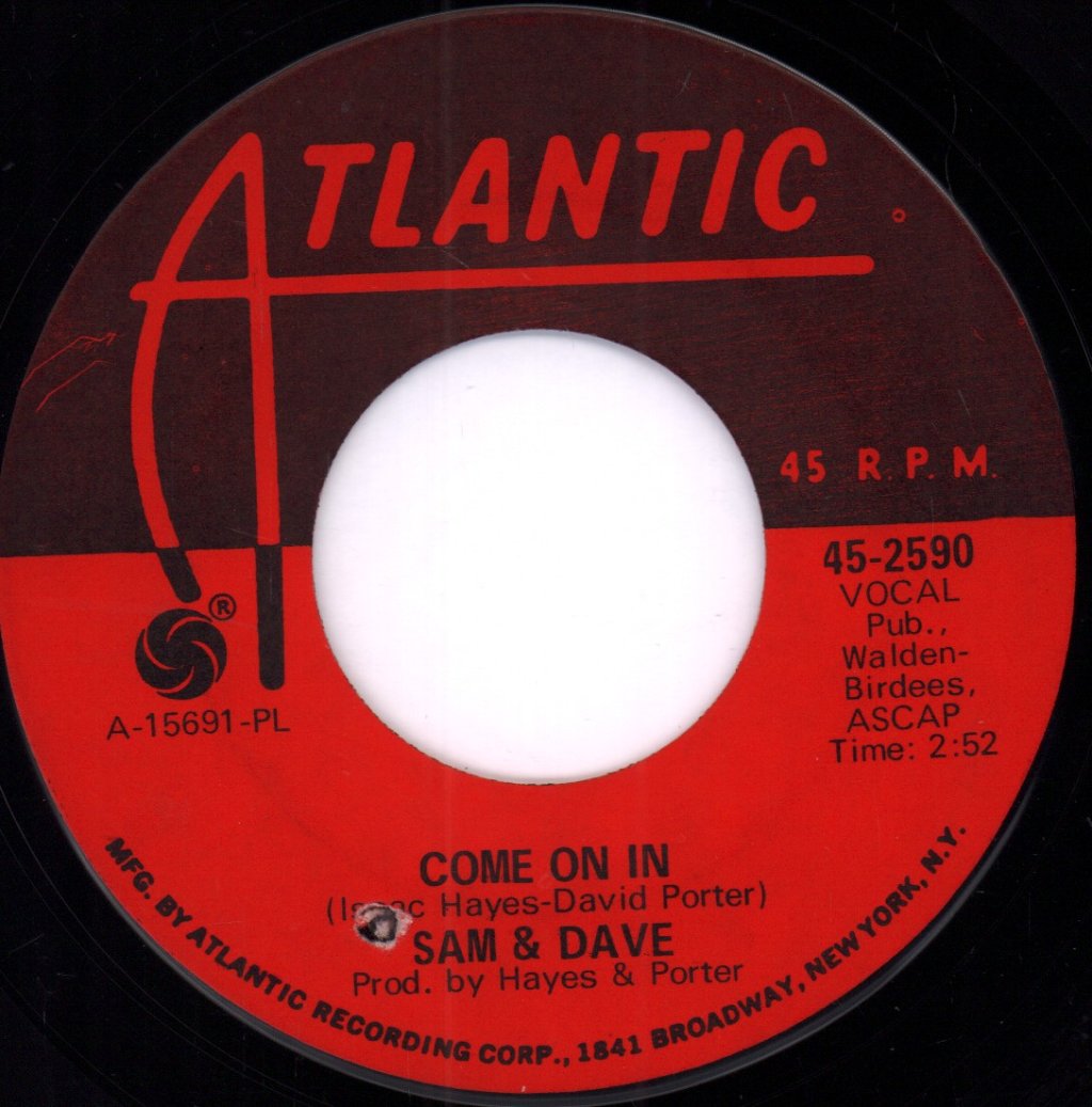 Sam & Dave - Soul Sister Brown Sugar - 7 Inch