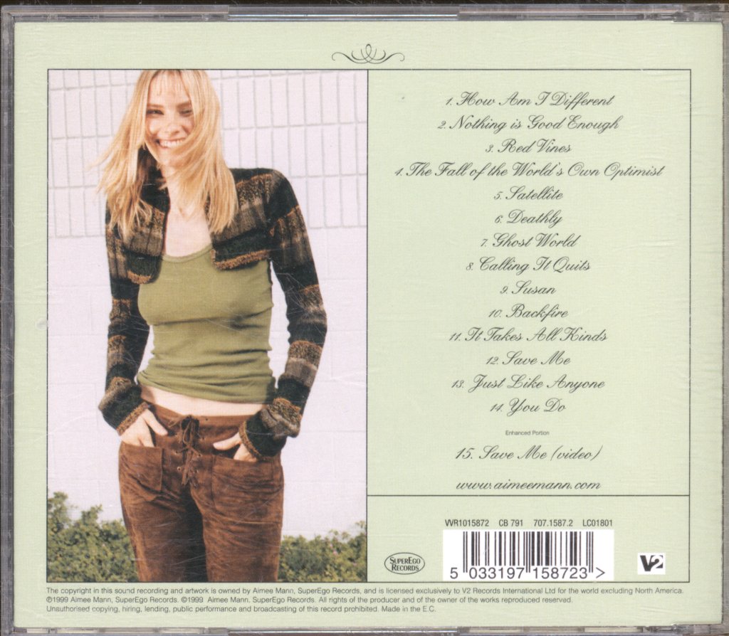 Aimee Mann - Bachelor No. 2 - Or, The Last Remains Of The Dodo - Cd