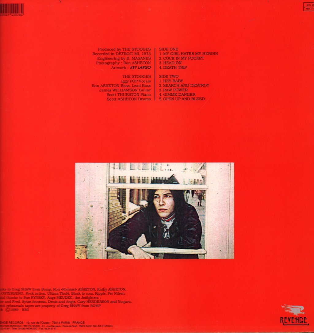 Stooges - My Girl Hates My Heroin - Lp