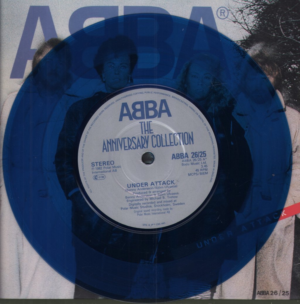 ABBA - Under Attack - 7 Inch